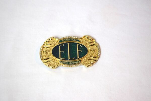 HRSC Exclusive Brass Elf Belt Buckle For 1 Inch Belt